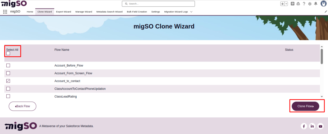 Clone flows in salesforce