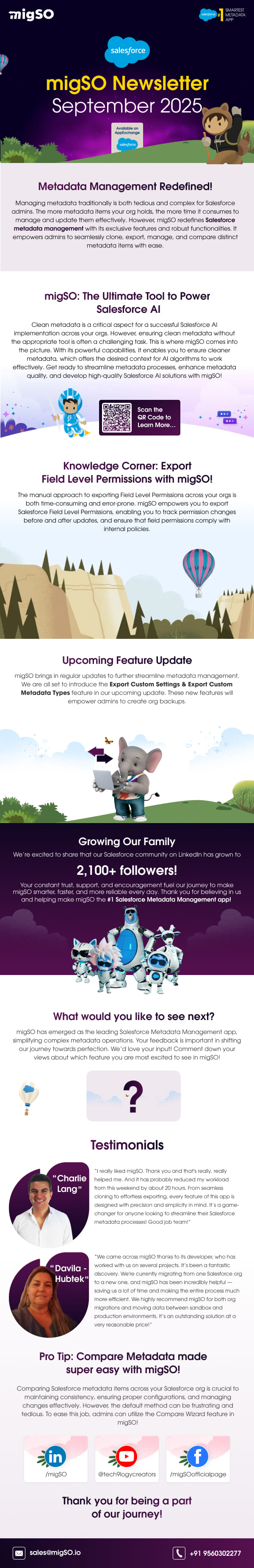migSO Newsletter - September 2025