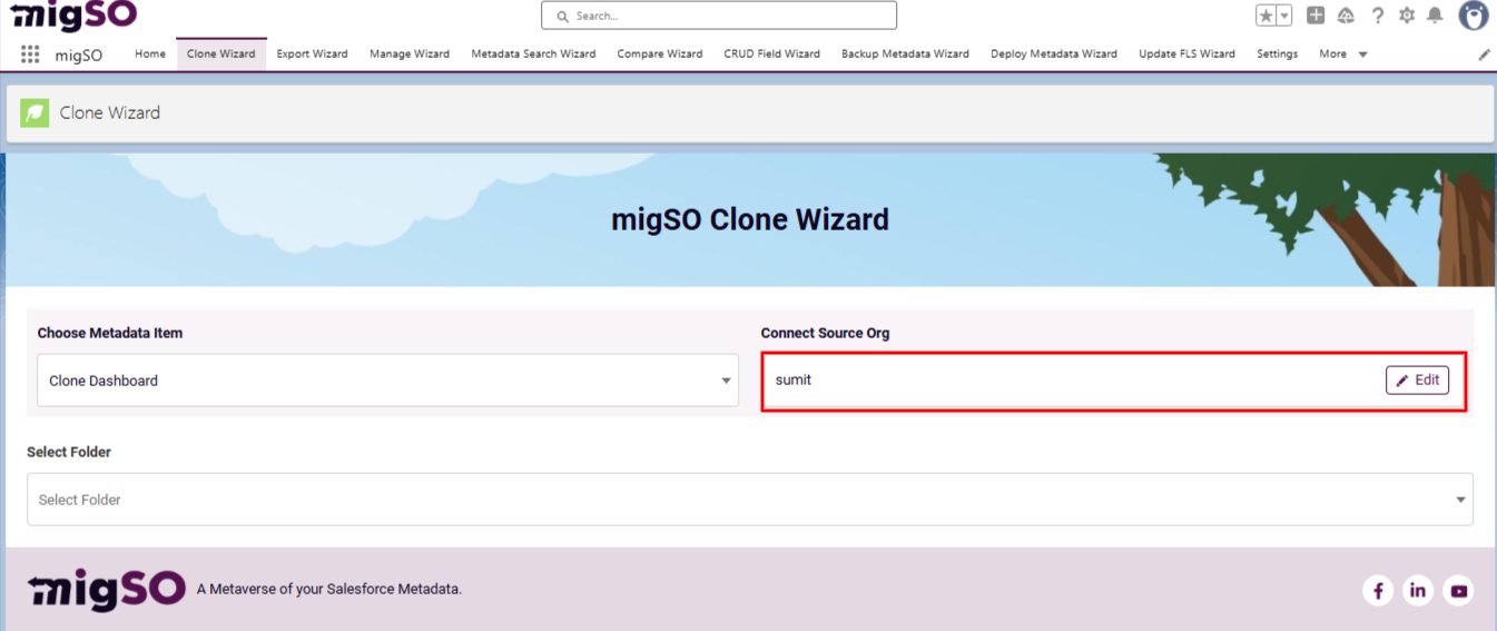 Salesforce clone Dashboard