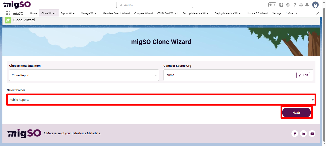 Clone Report in salesforce