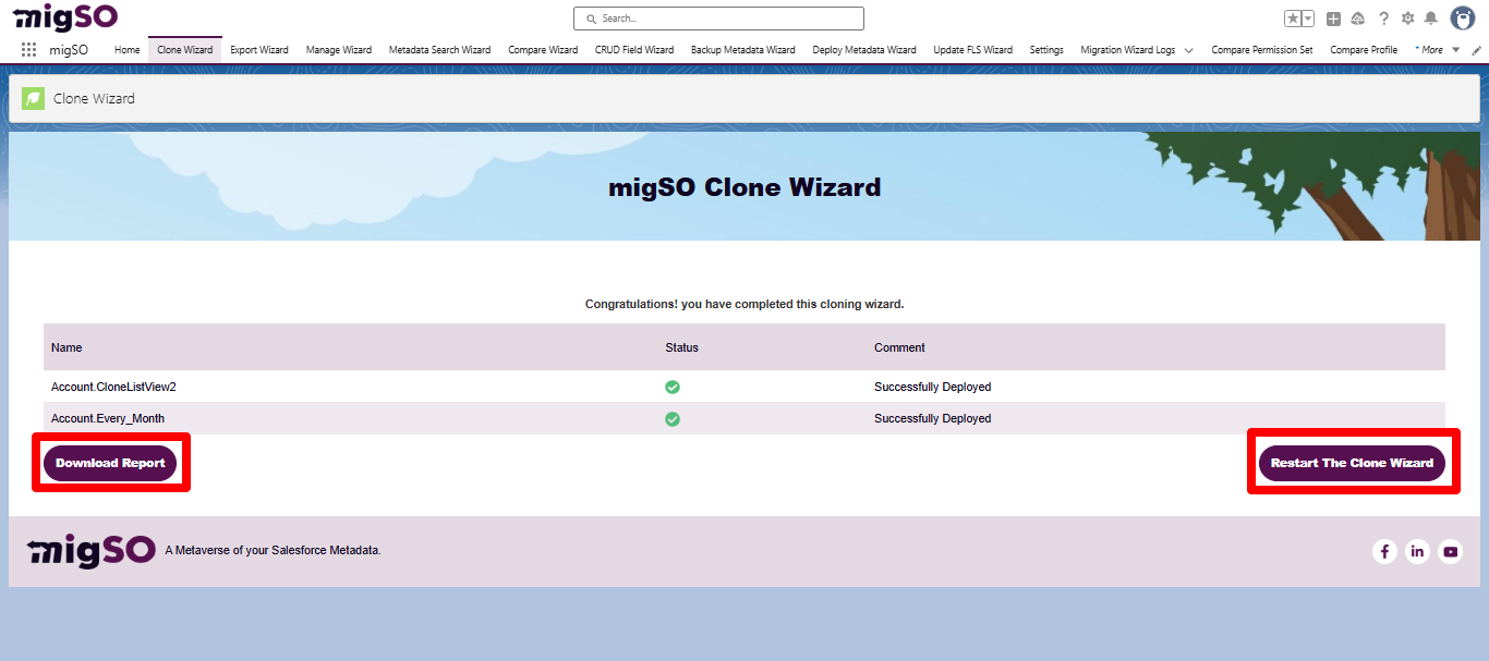 Clone Salesforce List View