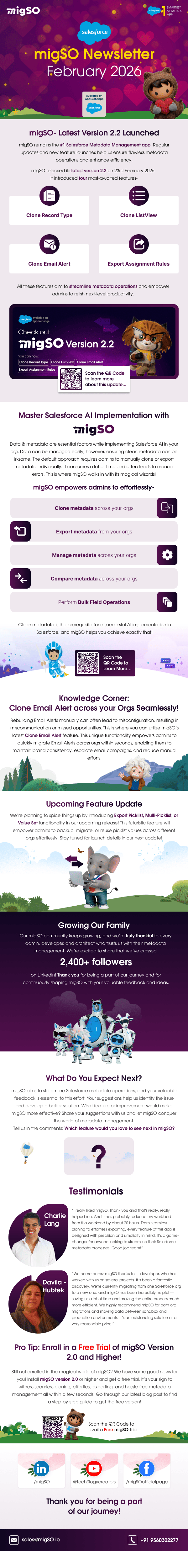 migSO newsletter - Febuary 2026