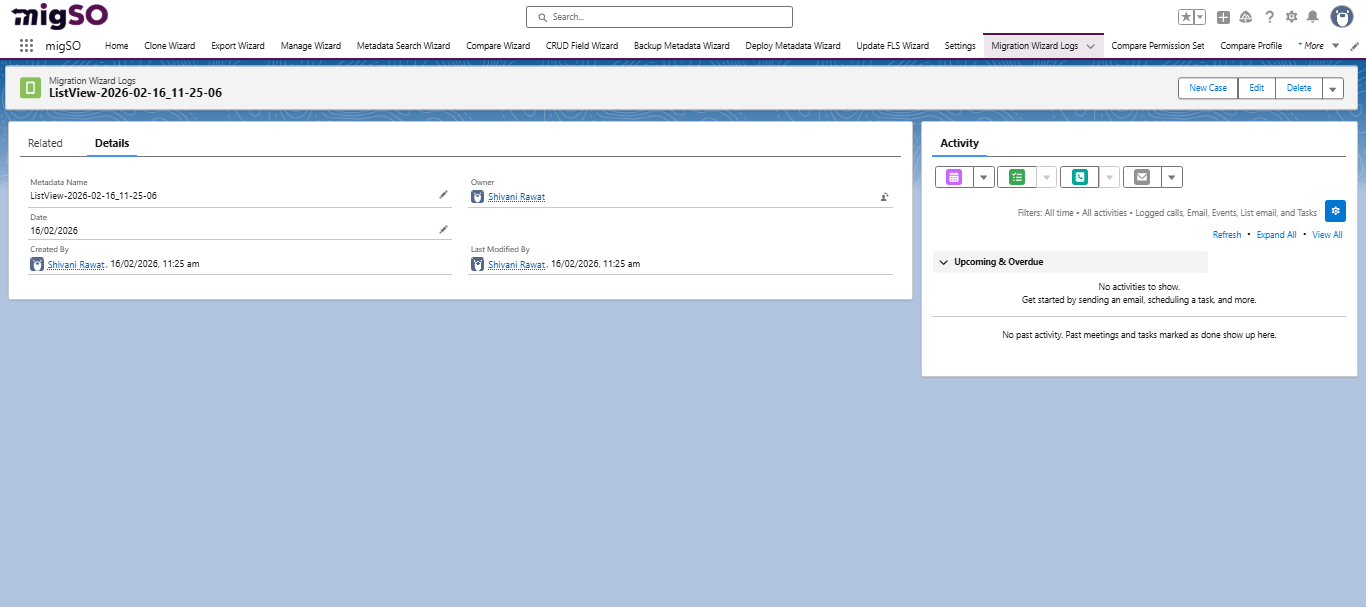 Clone Salesforce List View