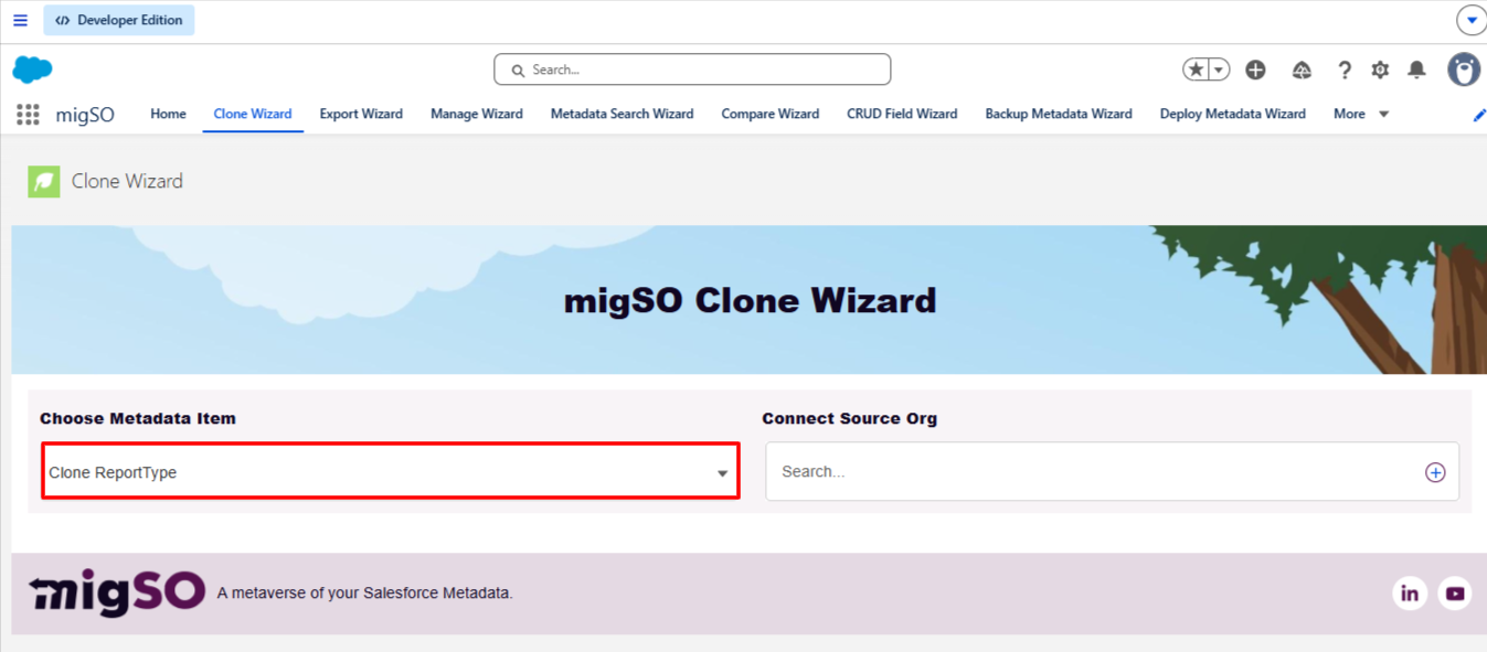 Clone Report Type