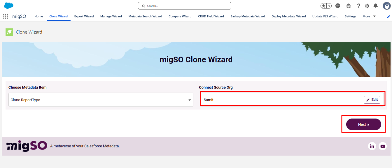 Clone Report Type