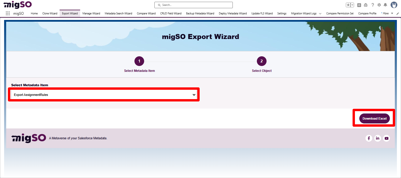 Export Salesforce Assignment Rules