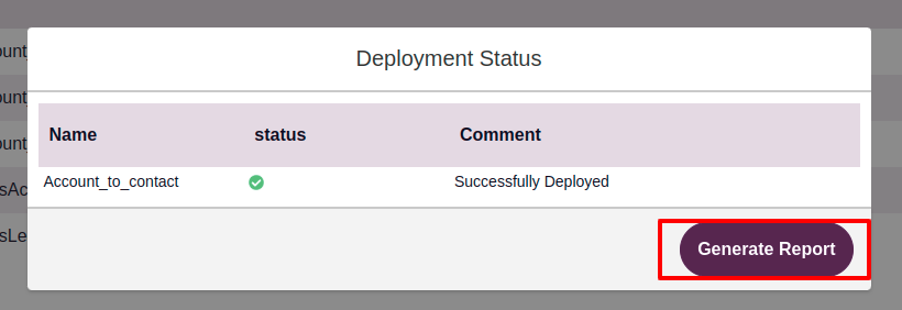 Review Deployment Status