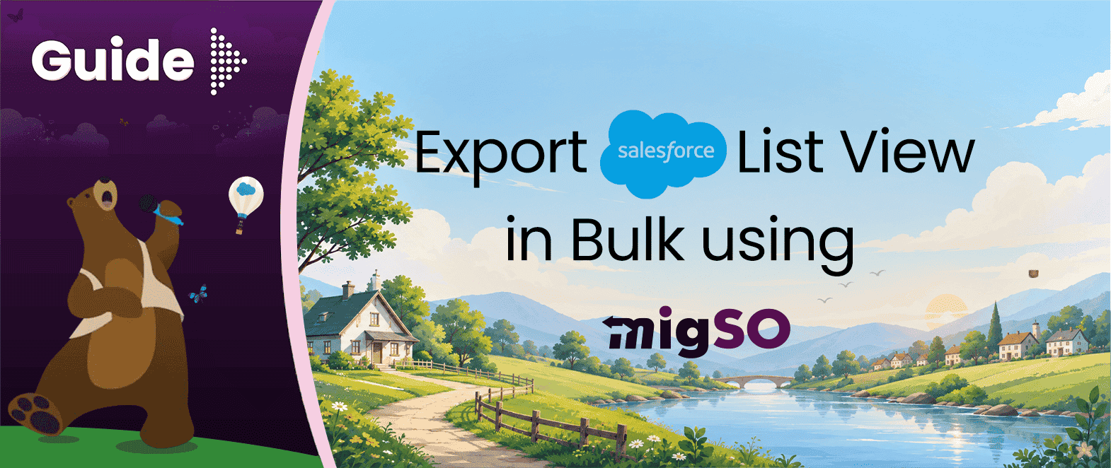 Guide to Export Salesforce List View in Bulk using migSO