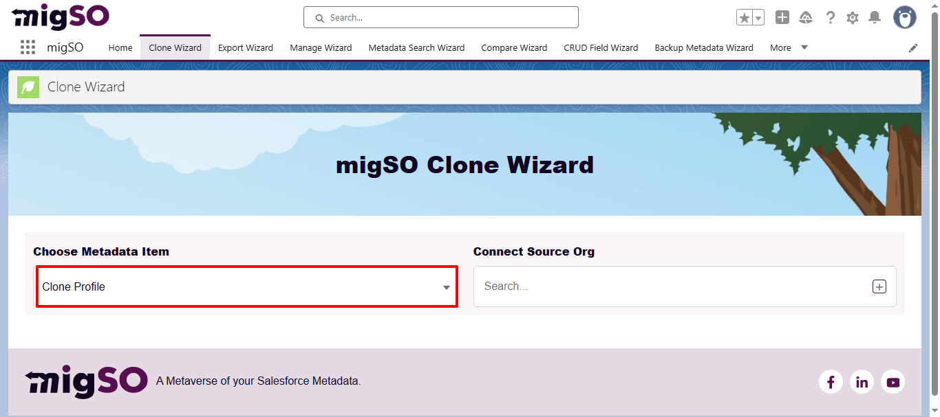 Clone Salesforce Profile using migSO